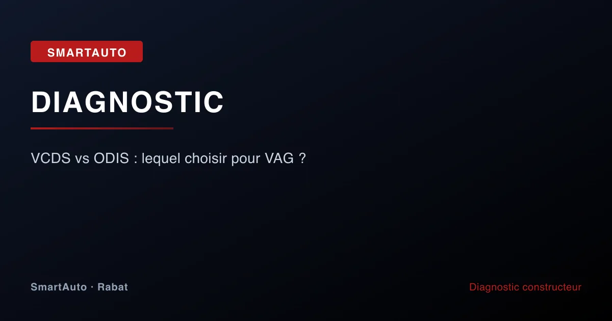 VCDS vs ODIS : lequel choisir pour VAG ?